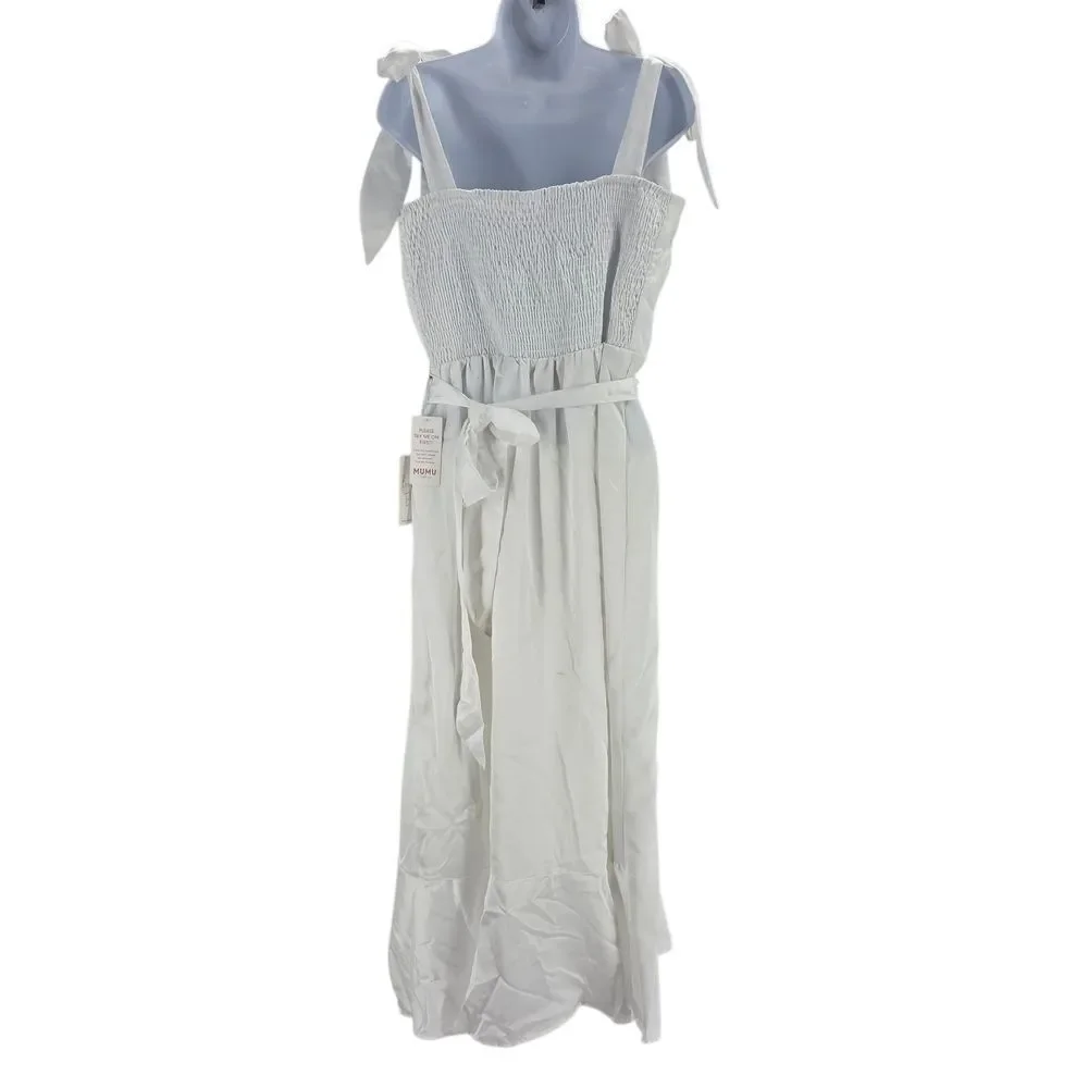 NTW Show Me Your MUMU Garden Midi Dress